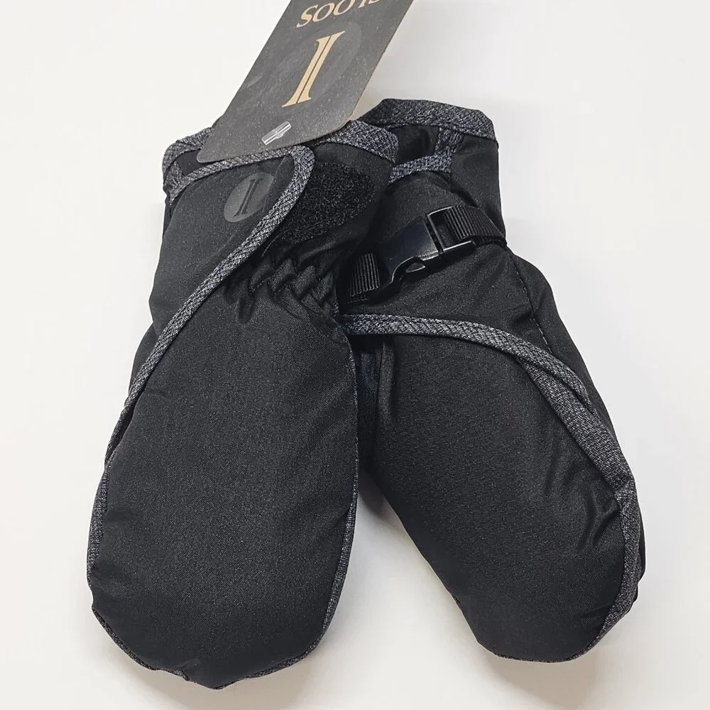 Igloos Infant 12-24 Months Ski Insulated Mittens‎ 3M Thinsulate Waterproof Black